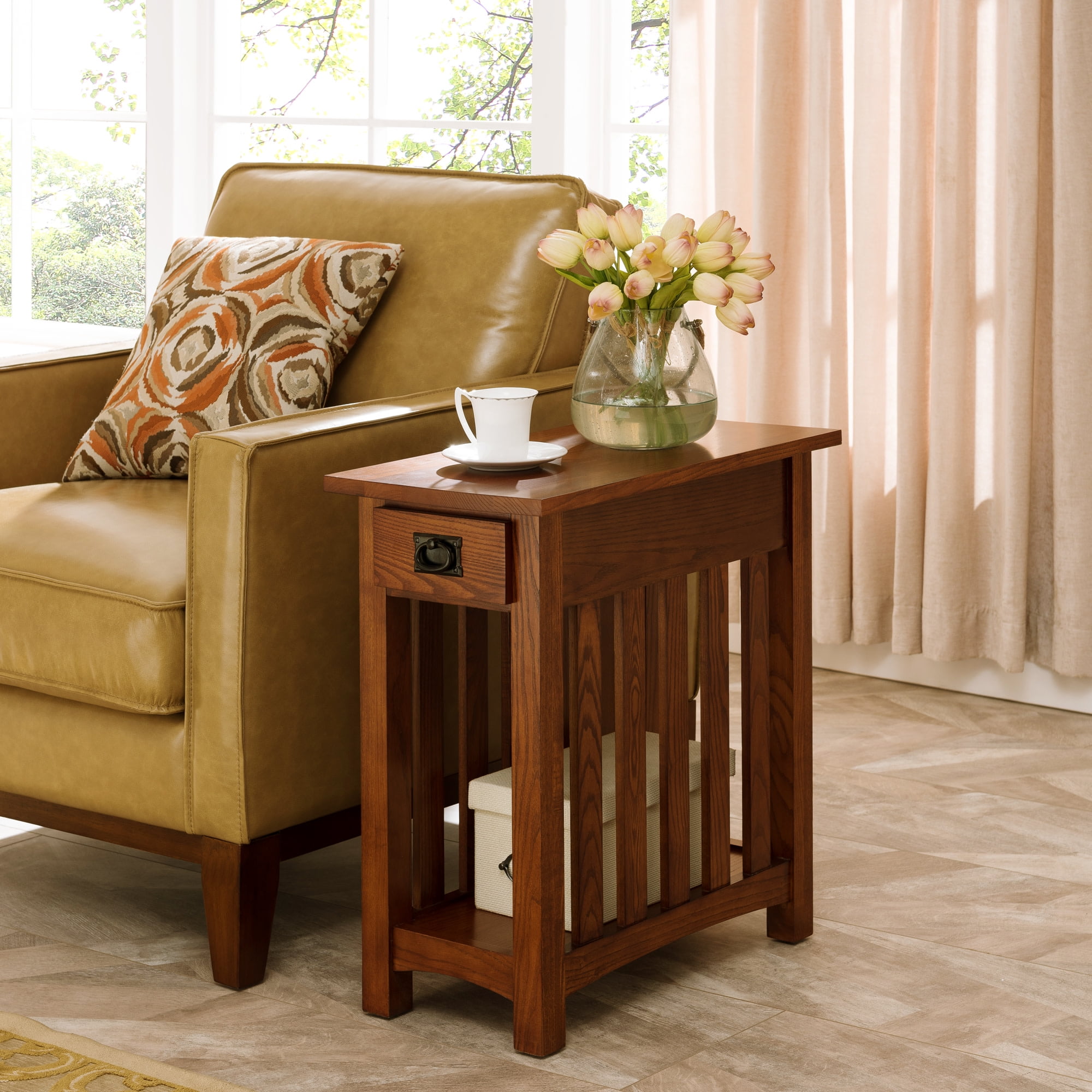 Leick mission end table outlet