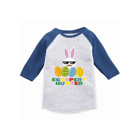 Awkward Styles Eggspert Hunter Toddler Raglan Easter T Shirt Kids Easter 3/4 Sleeve Shirt for Toddler Easter Holiday Outfit Funny Easter Gifts for Toddler Girls Easter Bunny Shirt for Toddler (Best Easter Gifts Toddlers)