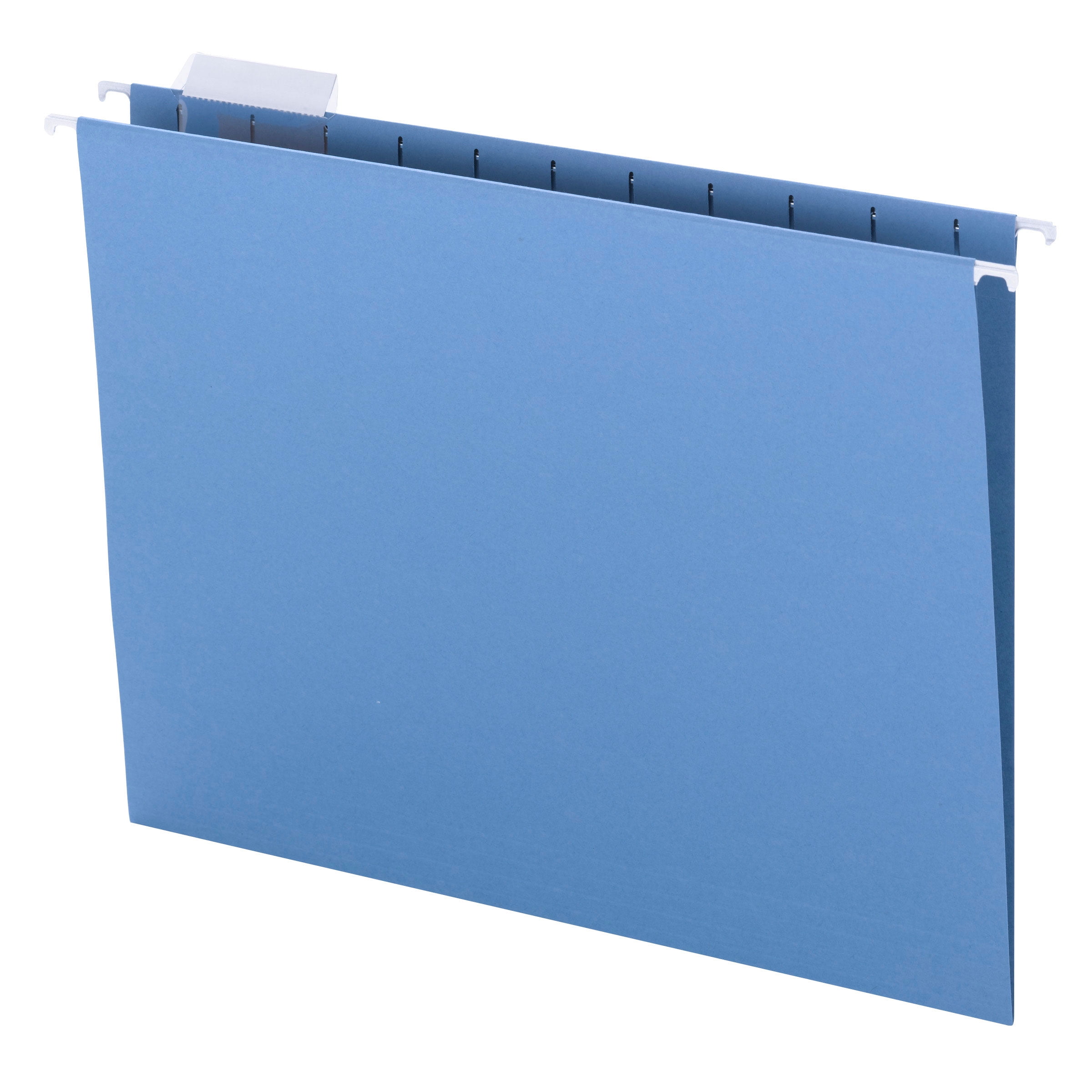 1/5-Cut Tab Blue 25/Box Smead Colored Hanging File Folders Legal Size 