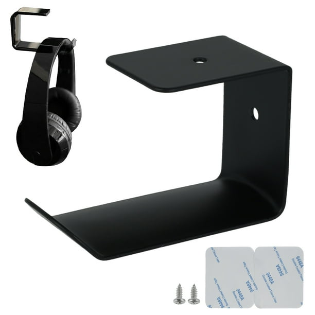 Ledningsevne minimal Tremble Miuline PC Gaming Headset Headphone Hook Holder Hanger Mount, Headset Hook Under Desk for All Headphones Size (Black) - Walmart.com Ledningsevne minimal Tremble Miuline PC Gaming Headset Headphone Hook Holder Hanger Mount, Headset Hook Under Desk for All Headphones Size (Black) - Walmart.com