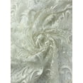 thumbnail image 5 of Minerva Zoey Beaded Lace Fabric Ivory - per yard, 5 of 6
