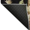 thumbnail image 3 of Addison Rugs Mayfield Washable Tropical Palms & Safari Animals Midnight Rectangle Rug, 10' x 14', 3 of 5