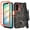 Camo, variant on Thousandgear Compatible for Samsung Galaxy A36 5G / Galaxy A36 / Samsung A36 / SM-A366 Rugged Case with Built-in Screen Protector Belt Clip Holster Lime Camo