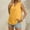 Yellow, variant on Womens Sleeveless Ruffled V Neck Tops Summer Linen Tank Tops Solid Color Edge Hem Camisoles 100 Polyester Shirts Women Spandex Tee Women Athletic Shirt Women S Tops Short Sleeve Layering Tee