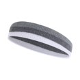 thumbnail image 4 of LJNYFDC Sweatbands Set Sweatbands Set Soft Elastic Wicking Wristbands Breathable Quick Drying Vibrant Color Headband Athletic Bands Set, 4 of 7