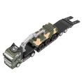 thumbnail image 3 of Simulation Military Truck, Military Truck Model Proportional Design Exquisite Workmanship  For Home For Gifts Military Green, 3 of 8