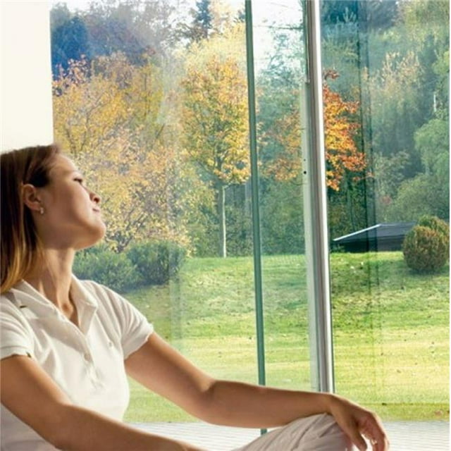 Dc-fix 339-2000 36 x 78 in. Self adhesive Premium Sun Protection Window Film, light Grey Tinted