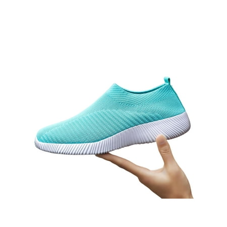 

LUXUR Womens Shoes Breathable Casual Shoes Summer Sneaker Slip On Mesh Sport Shoes
