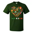 thumbnail image 1 of Playera Camiseta Mexico En El Corazon Familia Tallas Unsx, 1 of 3