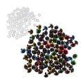 thumbnail image 4 of segolike Lot de 100 Yeux Mixtes avec Rondelles pour Poupée Jouet Doux Fabrication DIY 8mm, 4 of 8