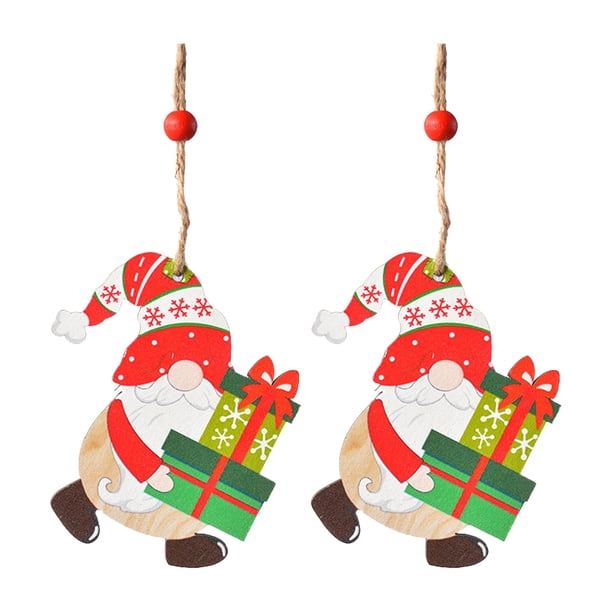 Gibobby Decoraciones navideñas Colgante de Árbol de Navidad Colgante de (Red)