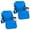 Blue-2pcs, variant on Sophia & William Set of 2 Portable Stadium Chair Stadium Seat for Bleacher with Cup Holder, Gray