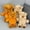 C-Beige, variant on Furry Highlands Cattle Toy, Soft and Cuddly Stuffed Animal, Stress Relief Emotional Support Companion, Cute Home Decor Gift for All Ages