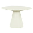 thumbnail image 5 of Harper & Bright Designs White Round Dining Table, Modern Wood Kitchen Table for Dining Room and Living Room, 5 of 7