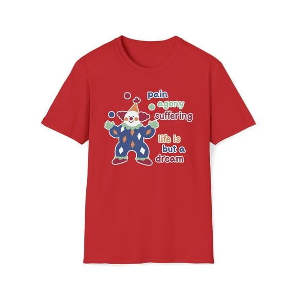 Clowncore Clothing, Gildan Unisex Softstyle T-Shirt, Graphic Tee, S-3XL