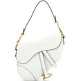 thumbnail image 1 of Pre-Owned Saddle Handbag with Strap Leather Medium By Rebag, 1 of 9