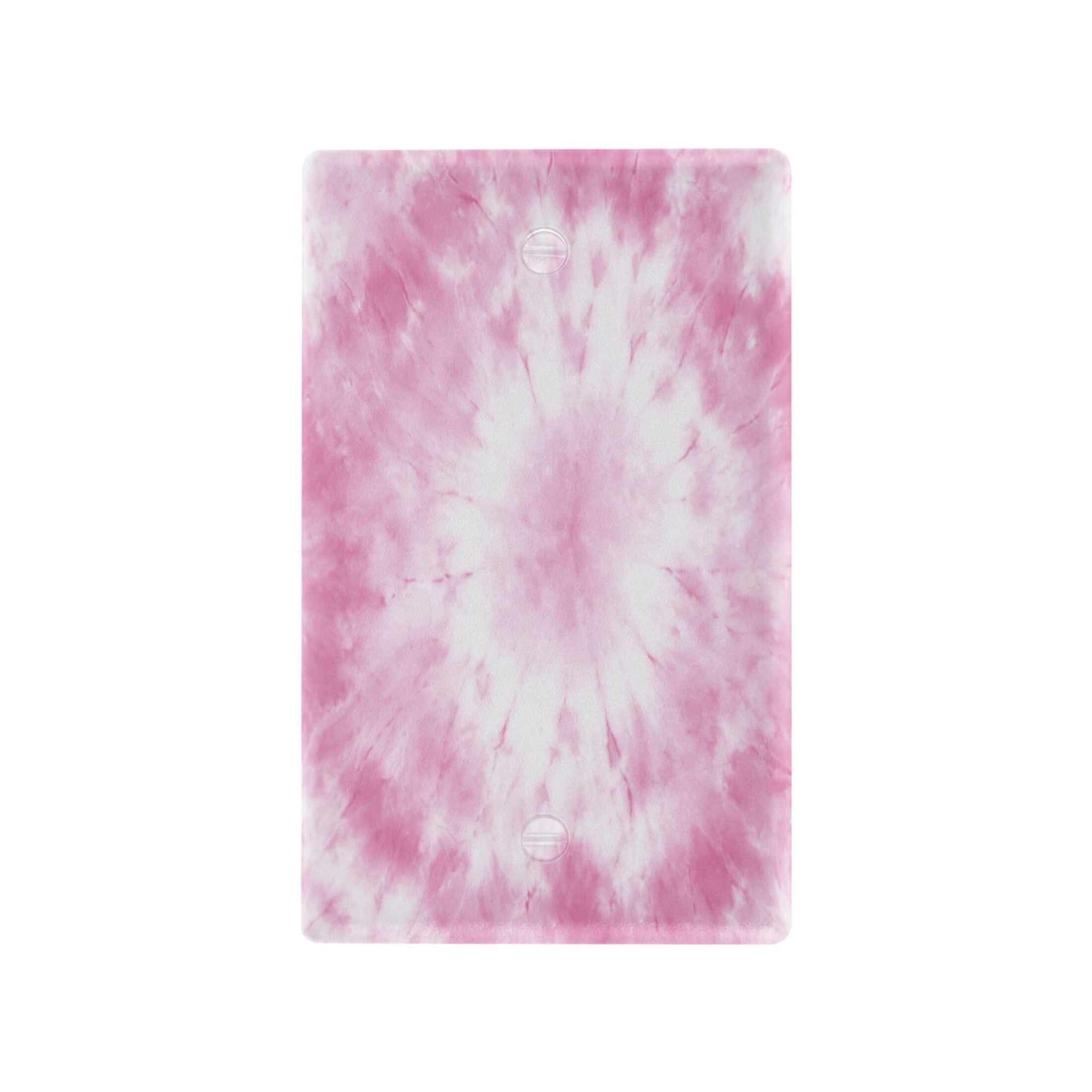 IAUYY Retardant PC Material Unused Outlet Cover Switch Plate Covers Easy DIY Installation with Screws Light Switch Cover Plate Seamless Tie Dye Pattern