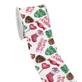 thumbnail image 1 of Holiday Merry Christmas Decoration Pattern Printed Grosgrain Satin Ribbon for Gift Wrapping Hair Bow Craft Accessory 50 Yards Jiayi, 1 of 7