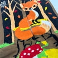 thumbnail image 3 of Fox in the Woods Socks from the Sock Panda (Adult Medium), 3 of 6