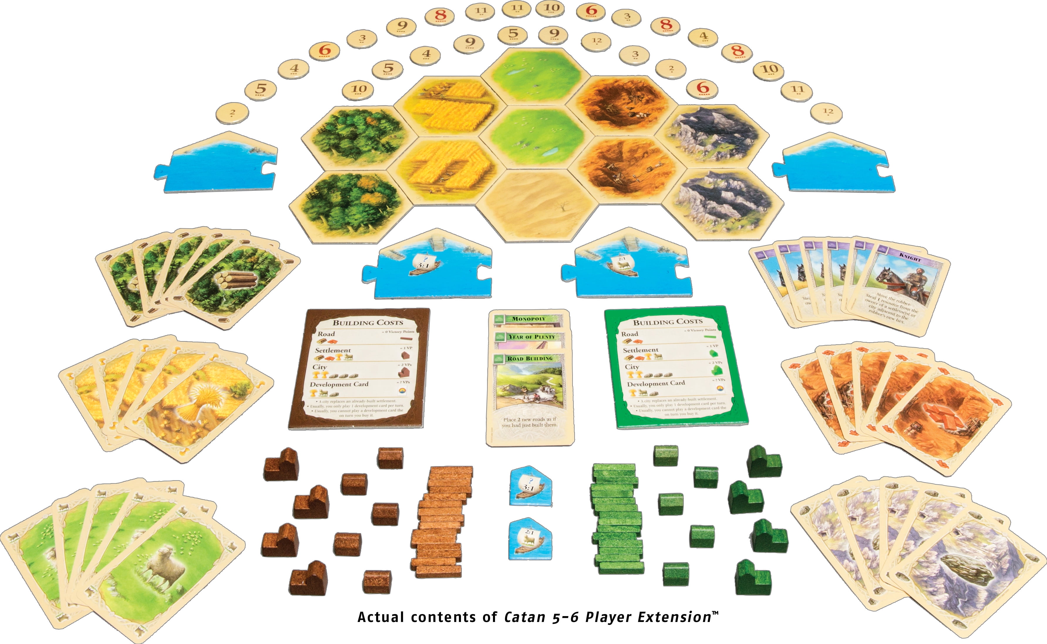 Catan Extension 5-6 Players  Trade Build Settle With More Players New