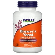Now Foods Brewer's Yeast, 200 Tablets