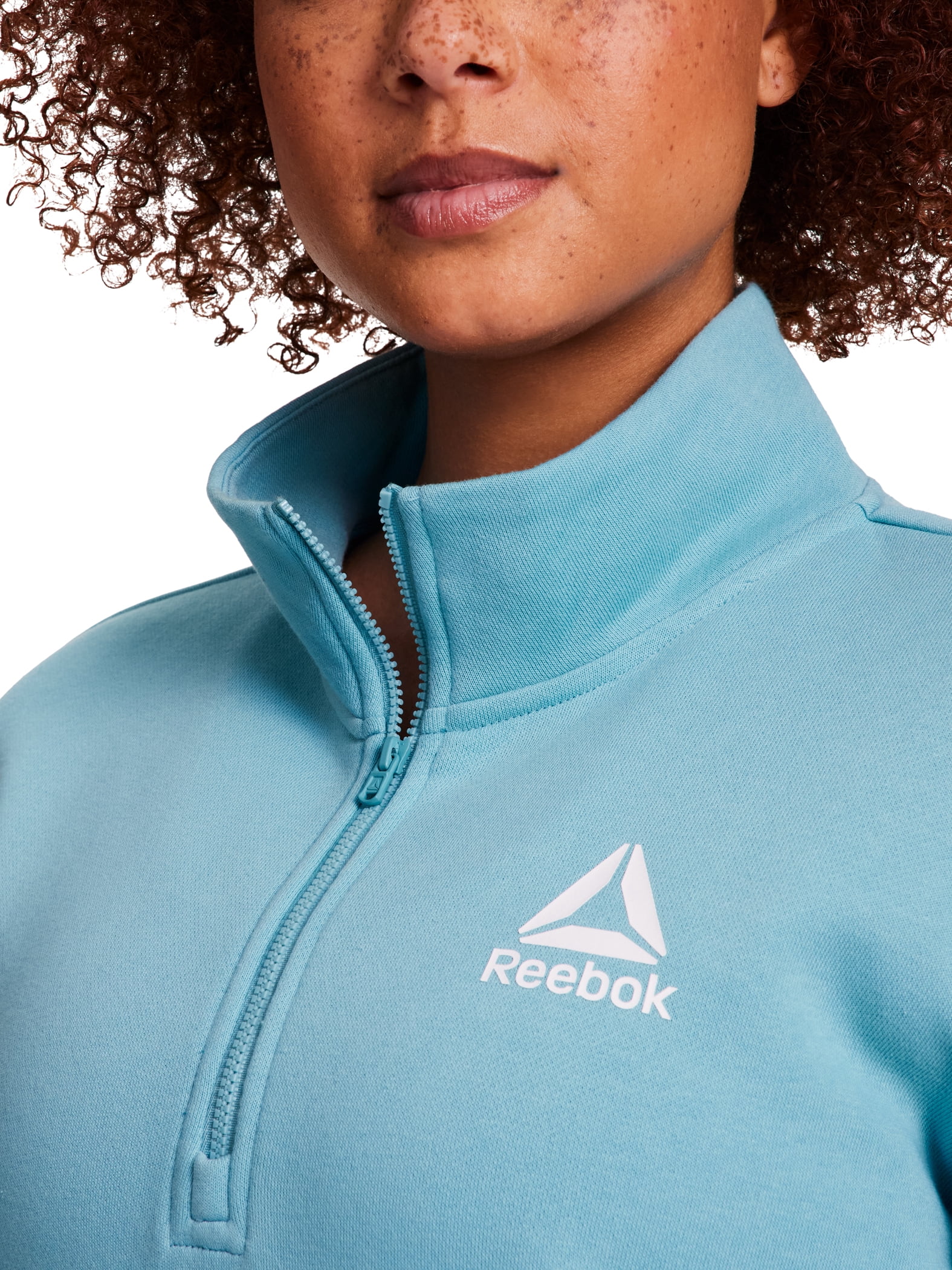 Reebok Women's and Women's Plus Game Day 1/2 Zip Up Sweatshirt, Sizes XS-4X