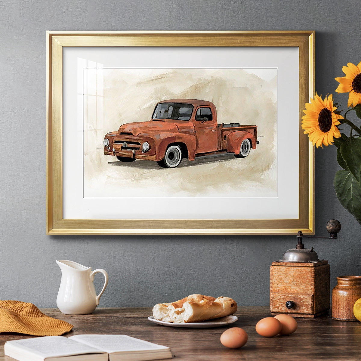 Pickup IV Premium Framed Print - Ready to Hang