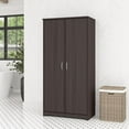 thumbnail image 4 of Bush Furniture Cabot Tall Storage Cabinet with Doors in Heather Gray, 4 of 9