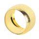 thumbnail image 3 of 6Pcs Napkin Rings Gold Color Strong Metal Elegant Simple Multi Purpose Napkin Holders for Wedding Hotel Party, 3 of 3