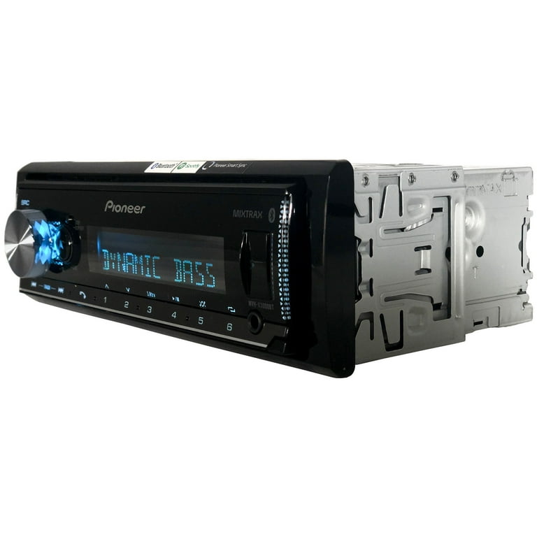 Combo De Radio + Parlantes Pioneer Bluetooth, Supertuner IIID - Negro