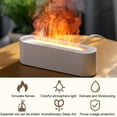 thumbnail image 4 of Difusor de aceites esenciales - Humidificador de vapor frío para aromaterapia para dormitorio Difusor de aroma con luz nocturna de llama simulada Apagado automático Modo de temporizador de, 4 of 6