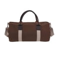 thumbnail image 2 of Rothco 19" Canvas & Leather Gym Bag, Sports Duffle Bag w/Shoulder Strap, 2 of 2