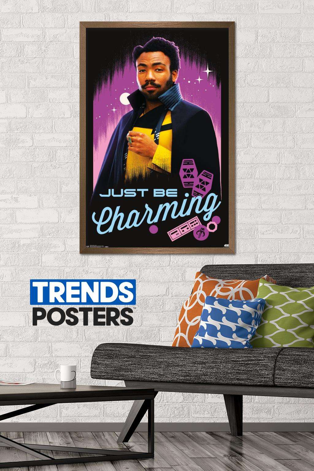 Star Wars: Solo - Lando Wall Poster, 22.375" x 34", Framed