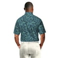 thumbnail image 6 of Ben Hogan Men's & Big Men's Performance Electric Tropical Short Sleeve Golf Polo Shirt, Sizes S-5XL, 6 of 7