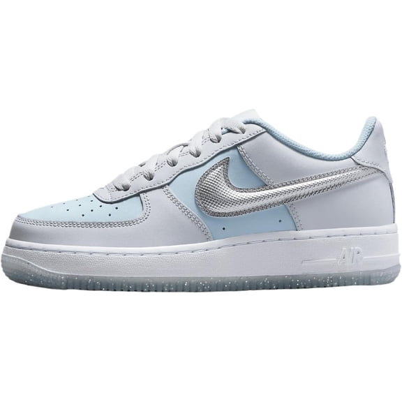 Big Kid's Nike Air Force 1 BG Pure Platinum/Metallic Silver (HQ3249 043) - 6
