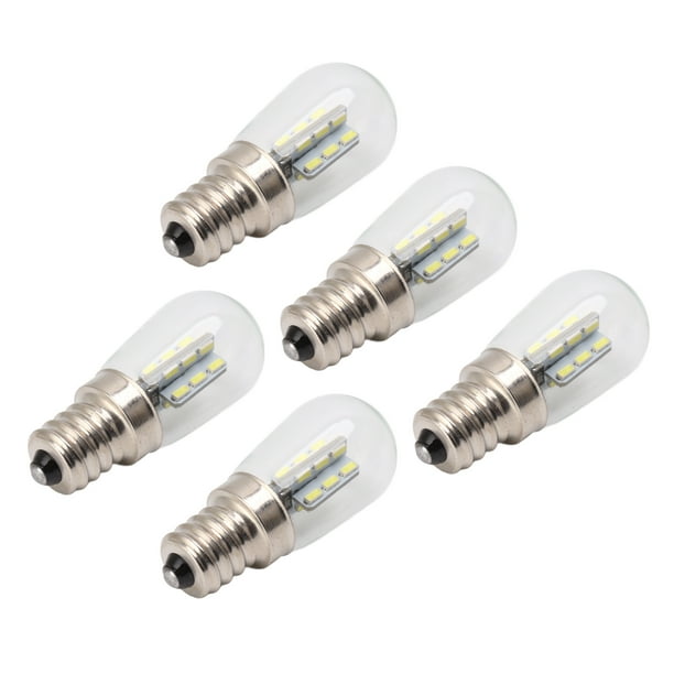 5 Bombillas E12, Base De Tornillo De Candelabro E12 Con 24 Piezas De Bombillas LED De Ahorro De Energía, Reemplaza Para Luces De Adorno, Fiesta Y Jardín