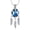 Silver-Blue, variant on Hollow Dream Catcher Pet Cremation Jewelry Dreamcatcher Cremation Jewelry for Ashes Stainless Steel Paw Print Urn Locket Pendant Memorial Urn Necklace for Women for Loved Ones Keepsake Gift