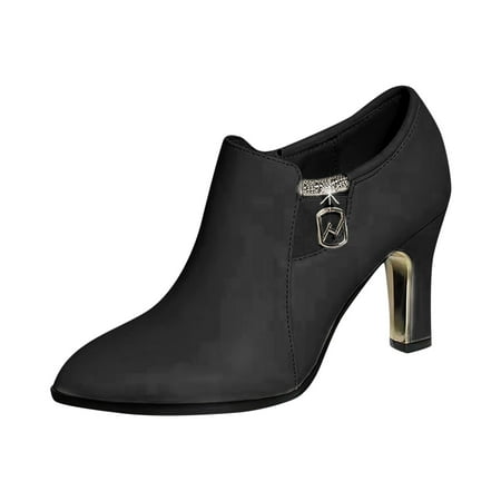 

fvwitlyh Wedding Shoes Women s Lynn Dress Low Heeled Pumps Closed Pointed Toe Block Chunky Heel Cross Strap Wedding Bridal Party Office Shoes Heel Shoes