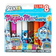 Scentos Scented 8ct Christmas Themed Magic Markers - Ages 3+