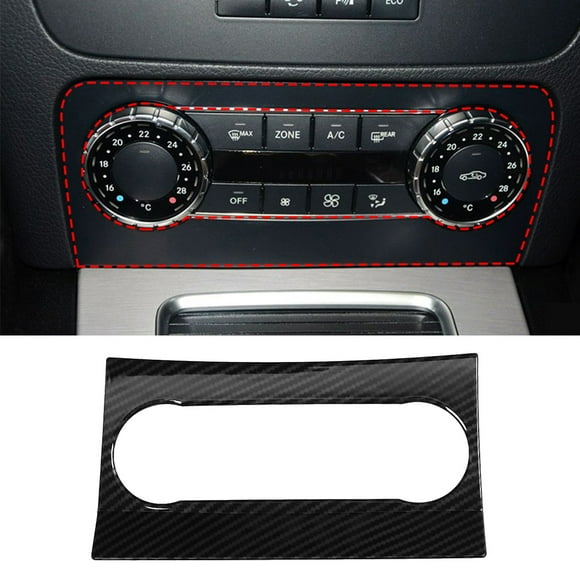 Air Conditioning Frame Trim Car Interior Decoration Air Conditioning Frame Trim Cover Car Air Conditioner Switch Frame Car Decoration Air Conditioning Switch Frame Trim Sticker Fit