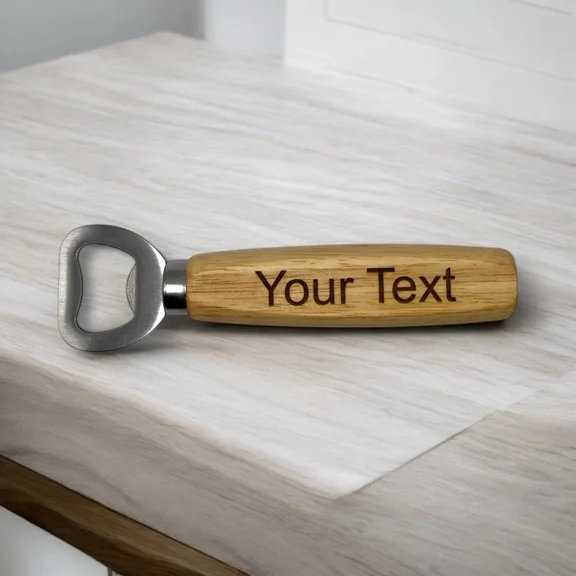 Personalized Wooden Bottle Opener