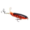 thumbnail image 2 of Señuelos Pesca Con Hélice Cebo Duro Artificial Falso 10cm (negro Y Rojo), 2 of 2