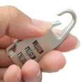 thumbnail image 5 of Yokua 3 Digit Mini Lock Small Combination Resettable Padlock School Bag Suitcases, 5 of 20