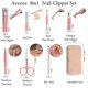 thumbnail image 2 of Manicure Set Personal Care Nail Clipper Kit Manicure Pedicure Set, 2 of 4