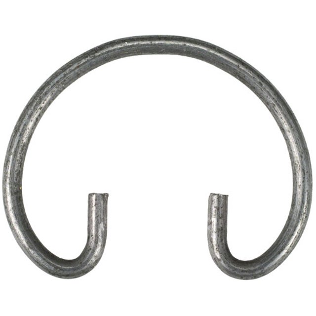 Sealed Power Eng. Piston Pin Lock Ring LR-63 Wire Lock; 1.09 Inch Diameter Head; 0.071 Inch Thick; Single