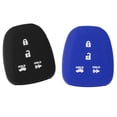 thumbnail image 1 of 2x Silicone Key Fob Shell Cubierta De La Piel Titular De La Caja Para Toyota Corolla Camry Macarena Carcasa del llavero del coche, 1 of 8