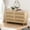 Natural-51.18", variant on Dasun 51.18"6-Drawers Rattan Storage Cabinet Rattan Drawer with White Drawer Slides,for Bedroom,Living Room,Black