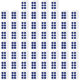 thumbnail image 1 of 10 Pegatinas Repelentes Mosquitos Parches Sin DEET para () Azul, 1 of 5