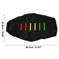 thumbnail image 3 of Universal Motorbike Motocross Asiento Cubierta Asiento Cojín Multicolor, 3 of 8
