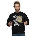 thumbnail image 2 of Looney Tunes Mens Wile E Coyote Rocket Board Sweatshirt, 2 of 5